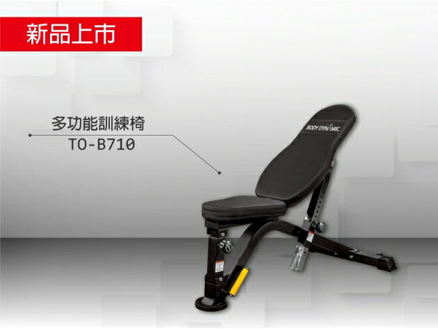 Bodydynamic 多功能訓練椅/重訓椅/啞鈴椅(TO-B710 )-不含安裝