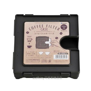 asdfkitty*日本製 INOMATA 磁吸式咖啡濾紙收納盒-約可收納40~50個咖啡濾紙-也可收納餐巾紙