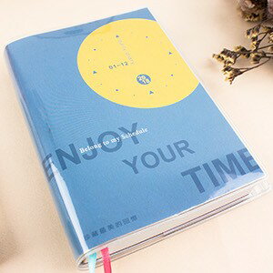 【珠友】2018年A6日誌1日1頁-典藏-E深藍