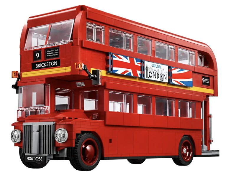 【LETGO】現貨 樂高 LEGO 創意系列 London Bus 10258 英國倫敦巴士 雙層巴士 復古車 生日 2