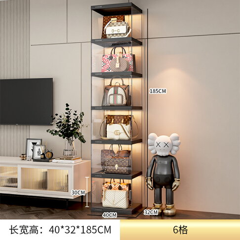 包包置物架 透明展示櫃 公仔展示盒 包包收納神器家用衣櫃存放防塵整理置物架奢侈品存放透明盒展示櫃『xy16989』 | 西柚家居 | 樂天市場 ...