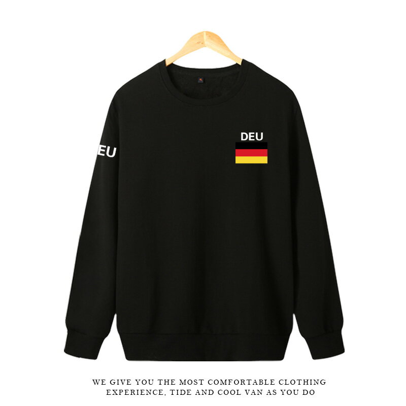 德國德意志戰車國家隊服男足球運動訓練衣服圓領套頭寬松衛衣上衣