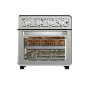 20L炸鍋烤箱 二合一不銹鋼空氣烤箱 空氣炸鍋烤箱蒸汽烤箱 樂樂百貨