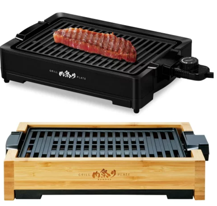 日本 APIX INTL 減煙電烤盤 大火力 烤肉 串燒 一人燒肉 燒烤 中秋節 可拆卸沖洗 不沾塗層  日本正規品代購