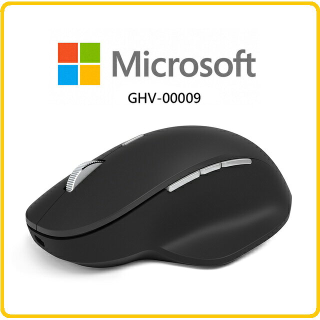 Microsoft 微軟 GHV-00009 精準滑鼠 藍芽 4.0/4.1/4.2, 或有線連接