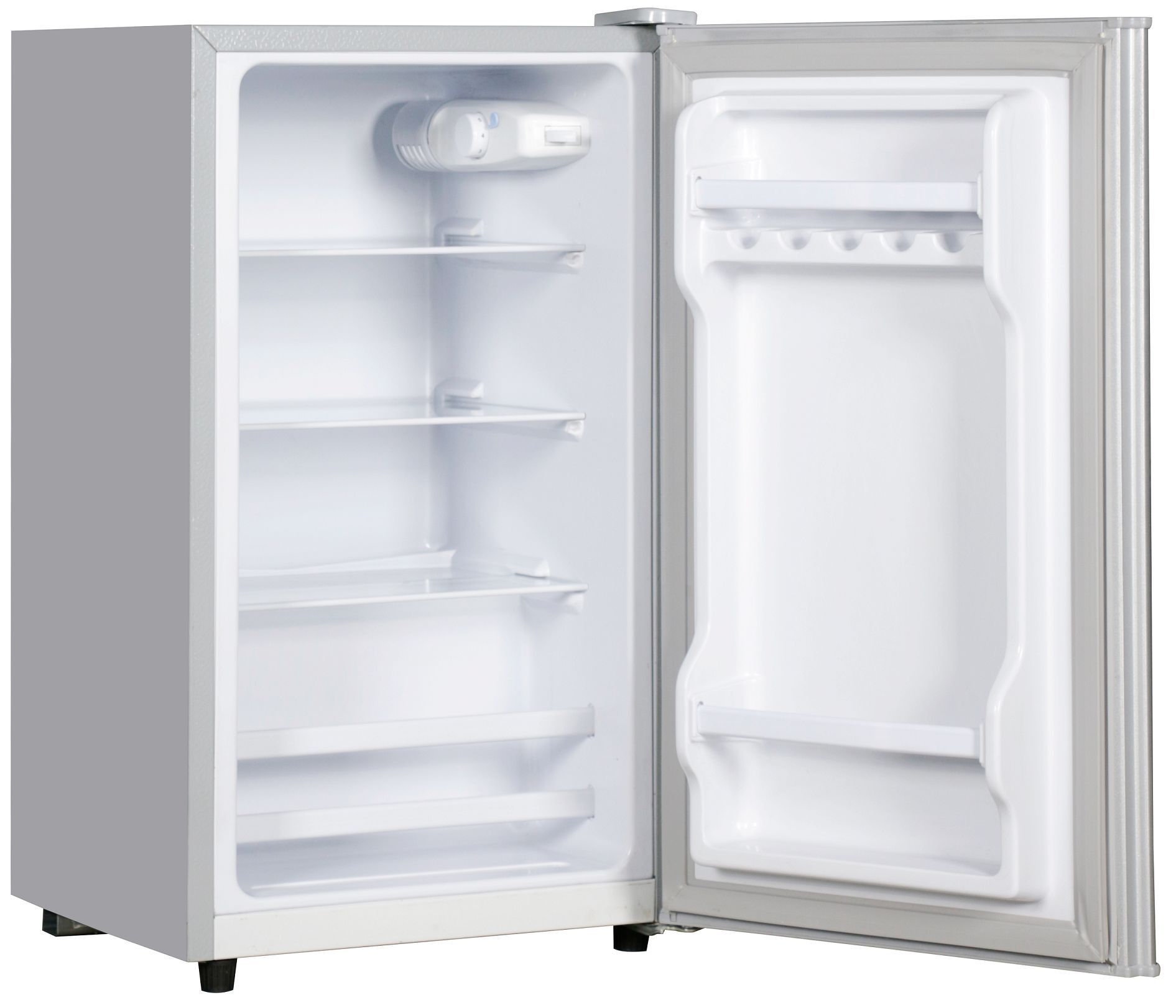 日普（RIPU）90L 單門迷你小冰箱家用冷藏家用冰箱BC-90 拉絲銀-創美