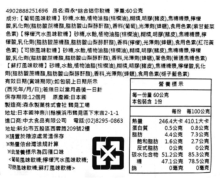 【江戶物語】森永 Hi-chew 嗨啾 mini 小粒 綜合碳酸軟糖 三角包 輕巧包 蘇打軟糖 嚼感 MORINAGA 4