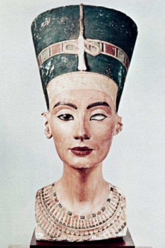 Posterazzi: Nefertiti (Front) 1350 BC Egyptian Art(- ) Limestone ...