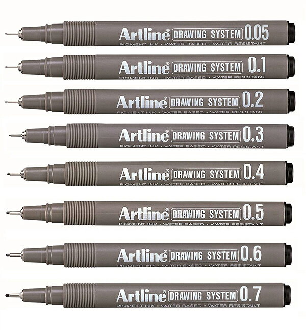 Shachihata Artline EK-23代用針筆12支/盒