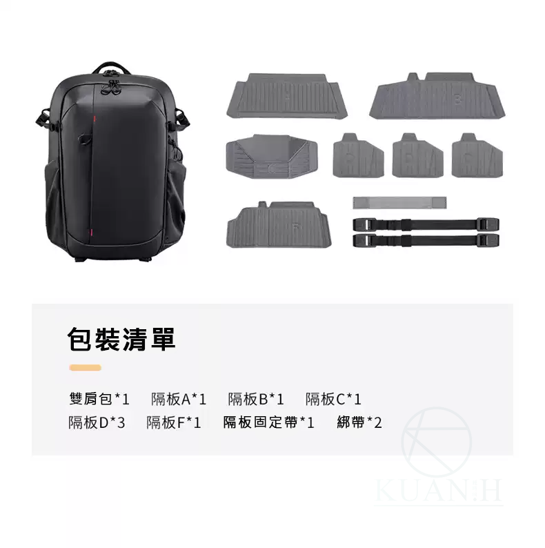 免運 Ulanzi BP09 22L 城市系列雙肩後背相機包 快取 防潑水 單眼收納 鏡頭收納 攝影包 攝影後背包｜領券最高折$220 8