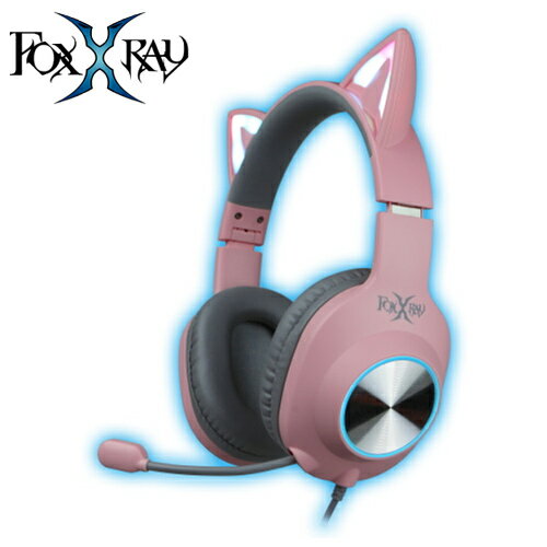 FOXXRAY 狐鐳 閃喵響狐 電競耳機麥克風 粉貓 (FXR-BAL-62)原價750(省151)