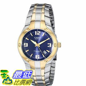 [8美國直購] 手錶 Casio Mens EF106SG-2AV Edifice Two-Tone Stainless Steel Watch