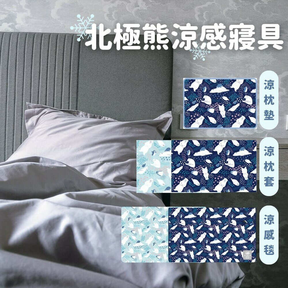 北極熊涼感系列寢具 涼感枕墊 涼感枕套 涼感毯 涼感被 涼被 涼毯 涼感寢具 爽膚 - 涼感枕墊 涼感枕套 涼感毯 涼感被 涼被 涼毯 涼感寢具