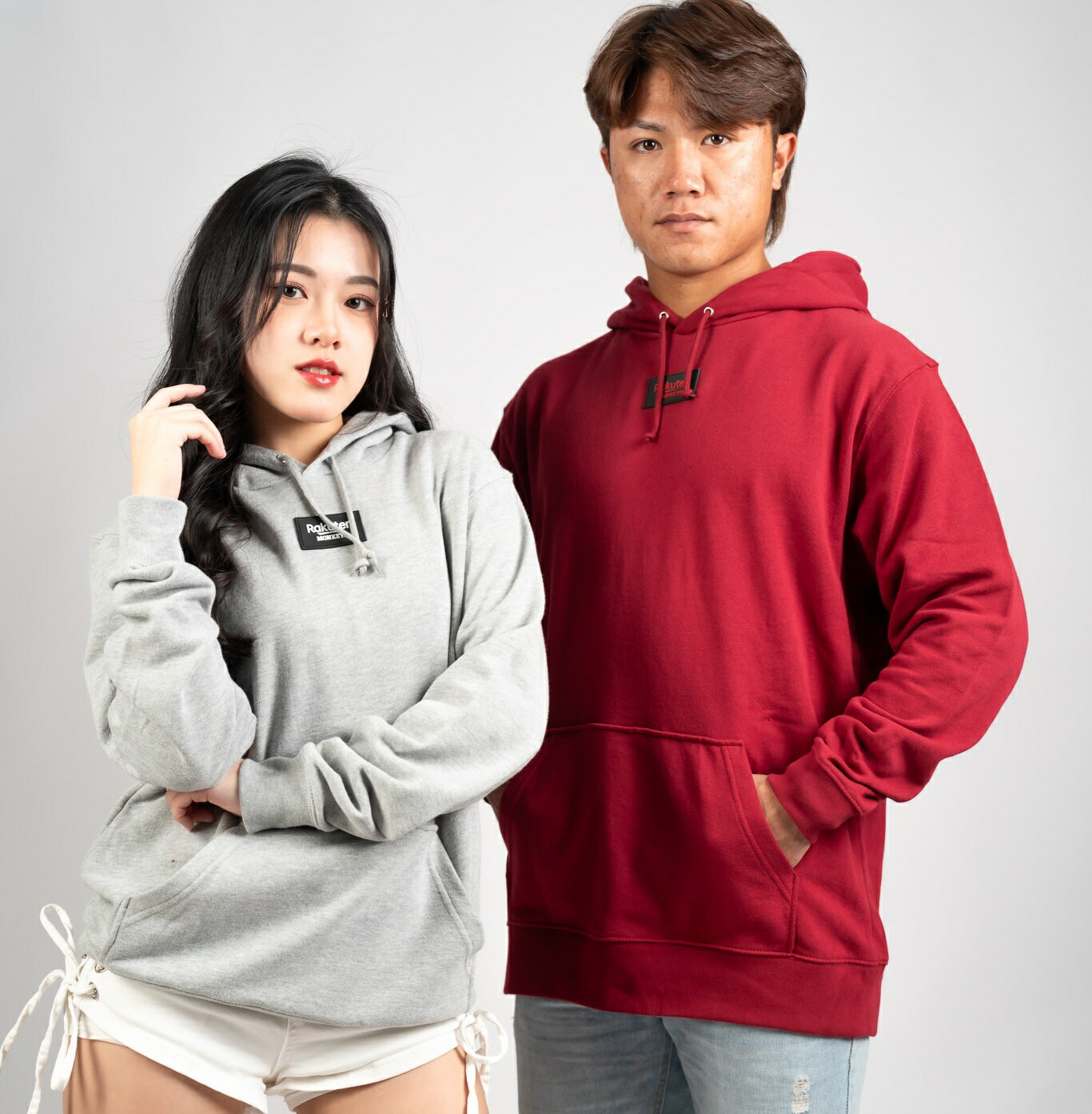 樂天美式純棉帽T(3色)