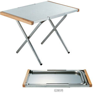 【【蘋果戶外】】UNIFLAME U682104 疊不鏽鋼小鋼桌 燒烤小邊桌 可置荷蘭鍋 料理台