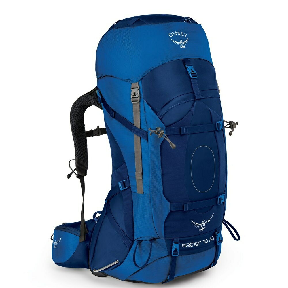 ├登山樂┤ 美國 Osprey Aether AG 70 M 輕量透氣登山背包-海星藍 # 10000663