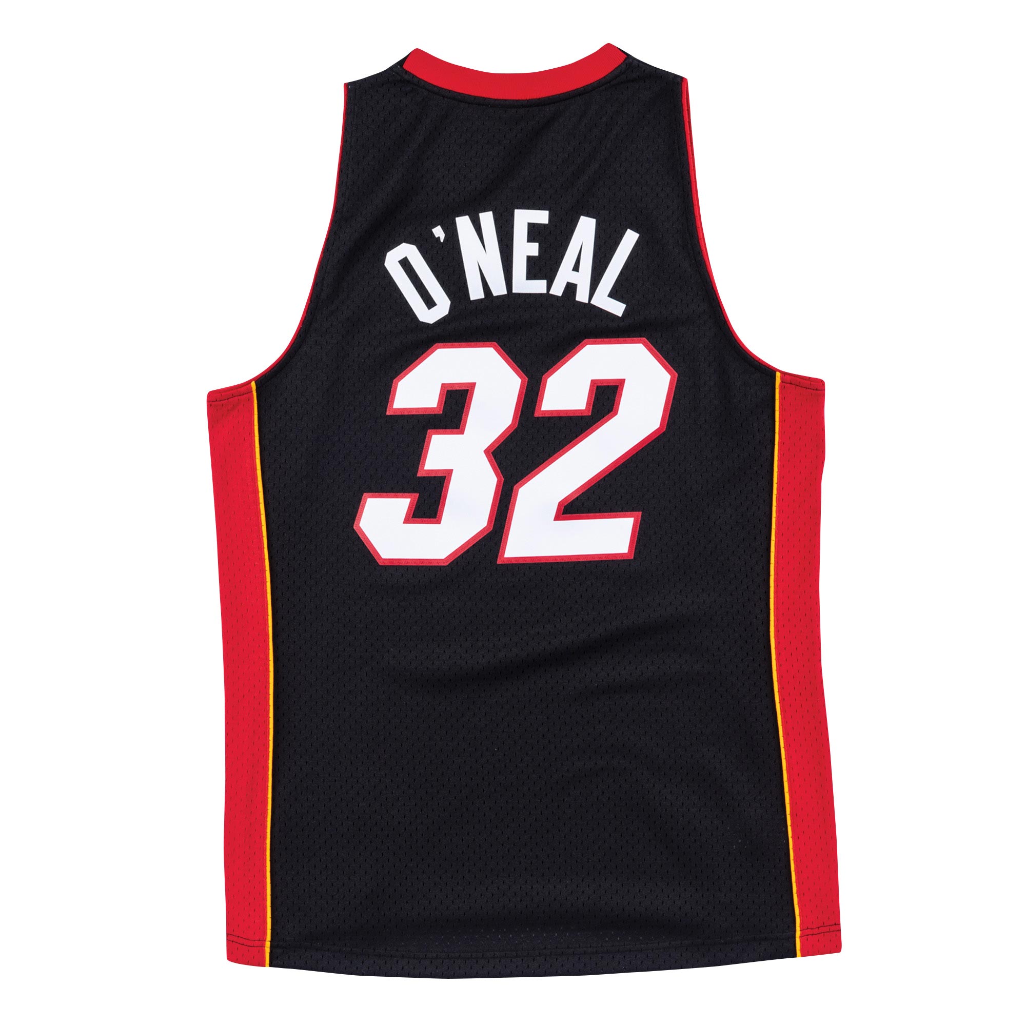 【毒】Mitchell & Ness NBA 球迷版球衣 Shaquille O’Neal 05-06 Road 熱火 黑【領券折222｜Cube卡+APP下單最高10%回饋】