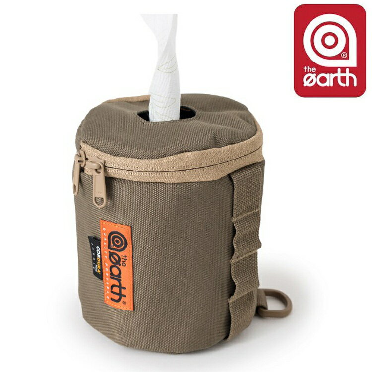 the earth CORDURA 捲筒衛生紙收納套 TECPDC5 OLF 軍綠