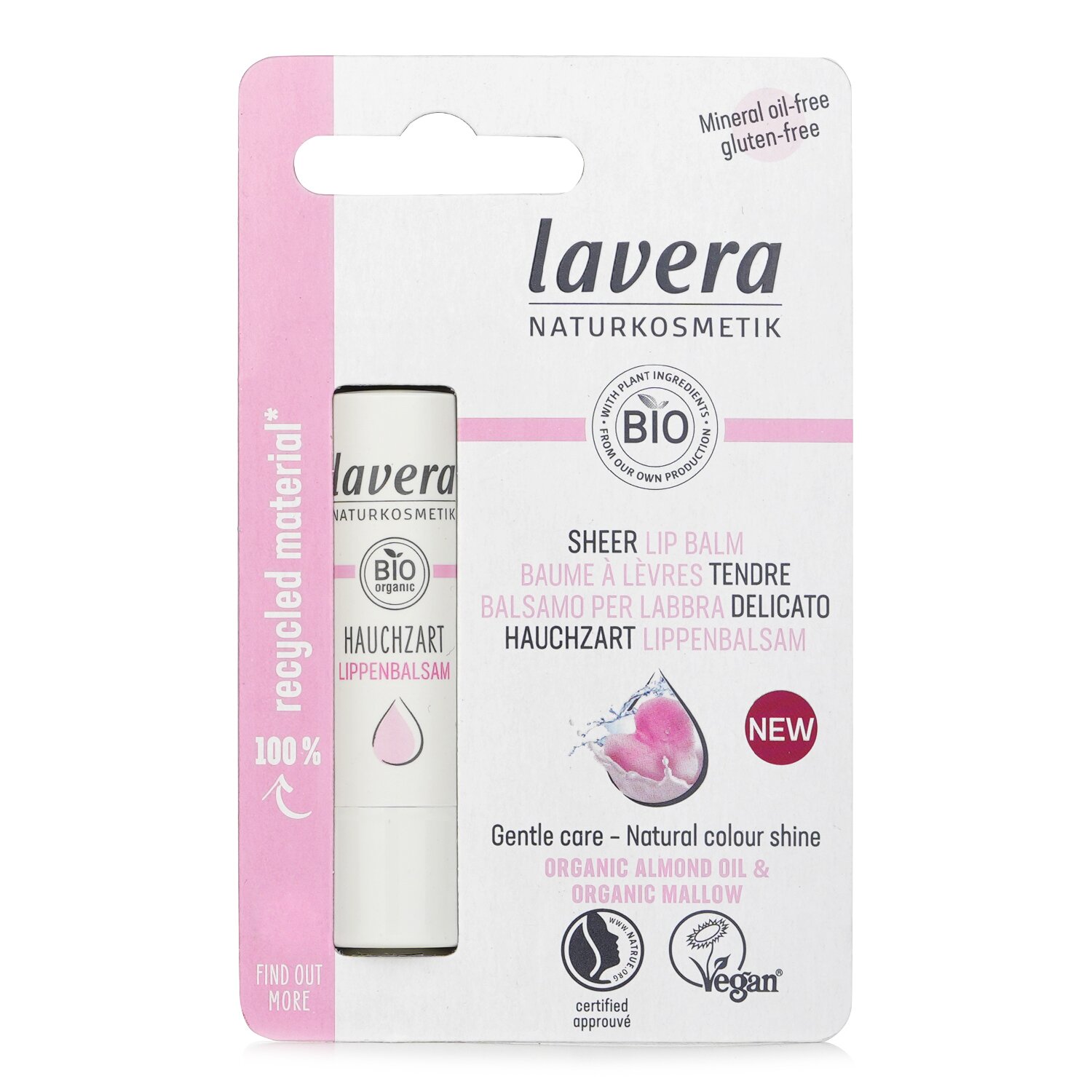 萊唯德 Lavera - 透明潤唇膏