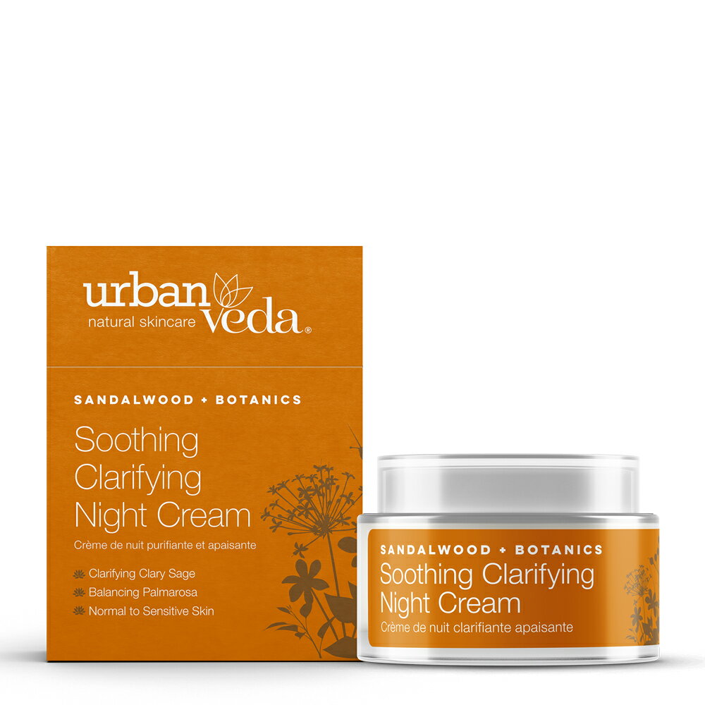 【英國城市吠陀】Urban Veda-檀香舒緩修護晚霜50ml