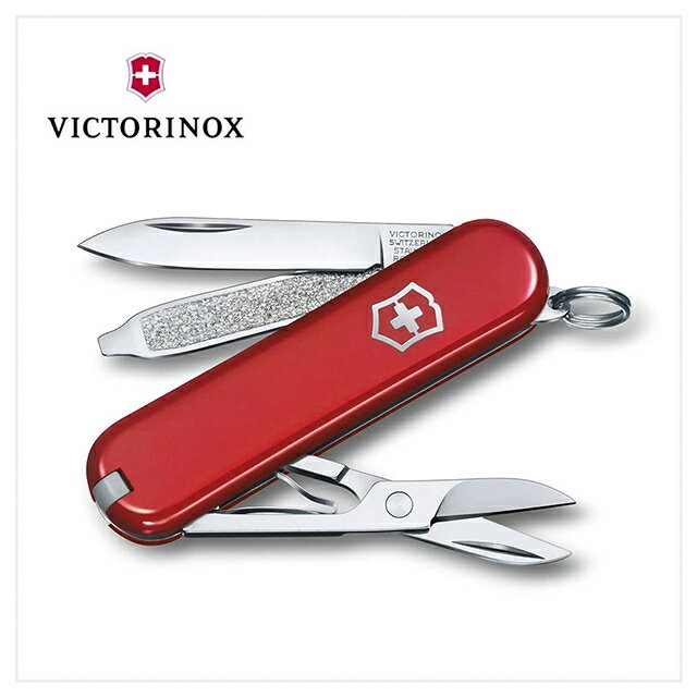 VICTORINOX 瑞士維氏 瑞士刀 7用 58mm Style Icon 紅 0.6223.G
