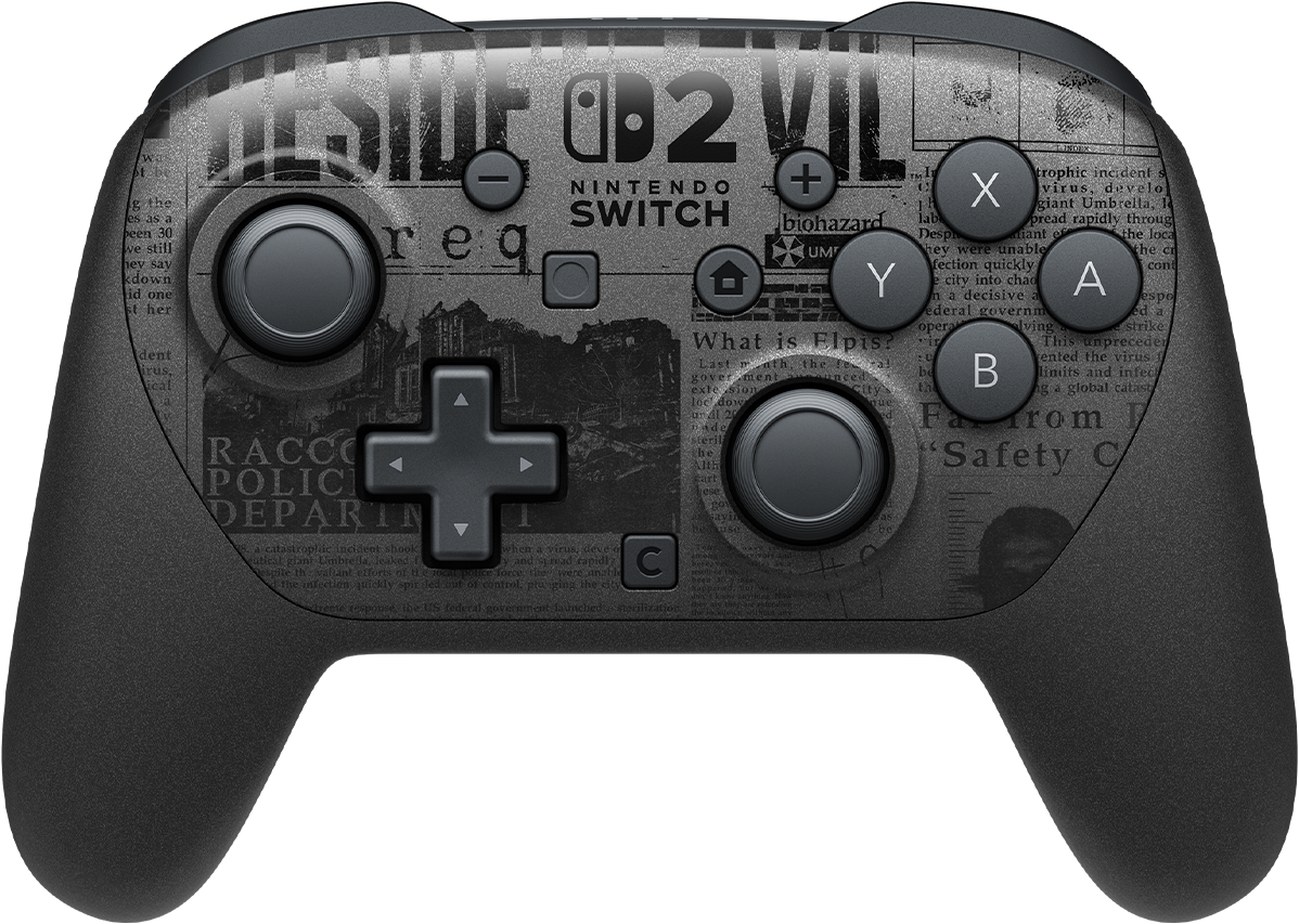 【AS電玩】 NS2 Switch 2 惡靈古堡 9 安魂曲 Pro 控制器 Pro手把 台灣公司貨