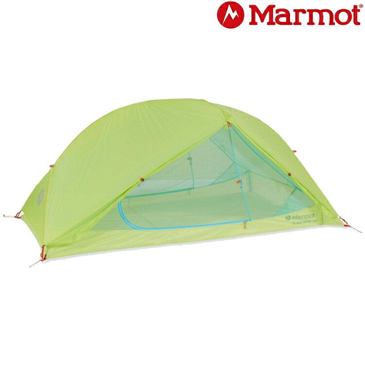 Marmot 土撥鼠 Superalloy 2人輕量帳篷 37860-3548 螢光綠 Green Glow