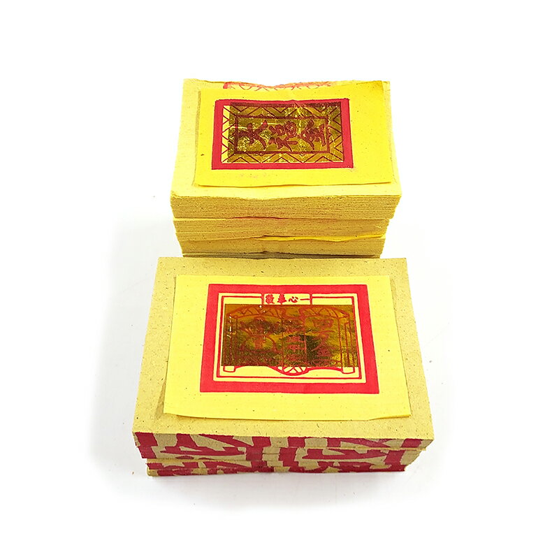 【金紙】台灣製 連仔紙 環保大箔(1支) 大福金 四方金 祭祀 環保金紙 普渡 祭拜