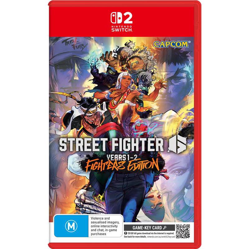 預購中 7-9月暫定發售 中文版 [輔導級] NS2 快打旋風 6 Years 1-2 Fighters Edition