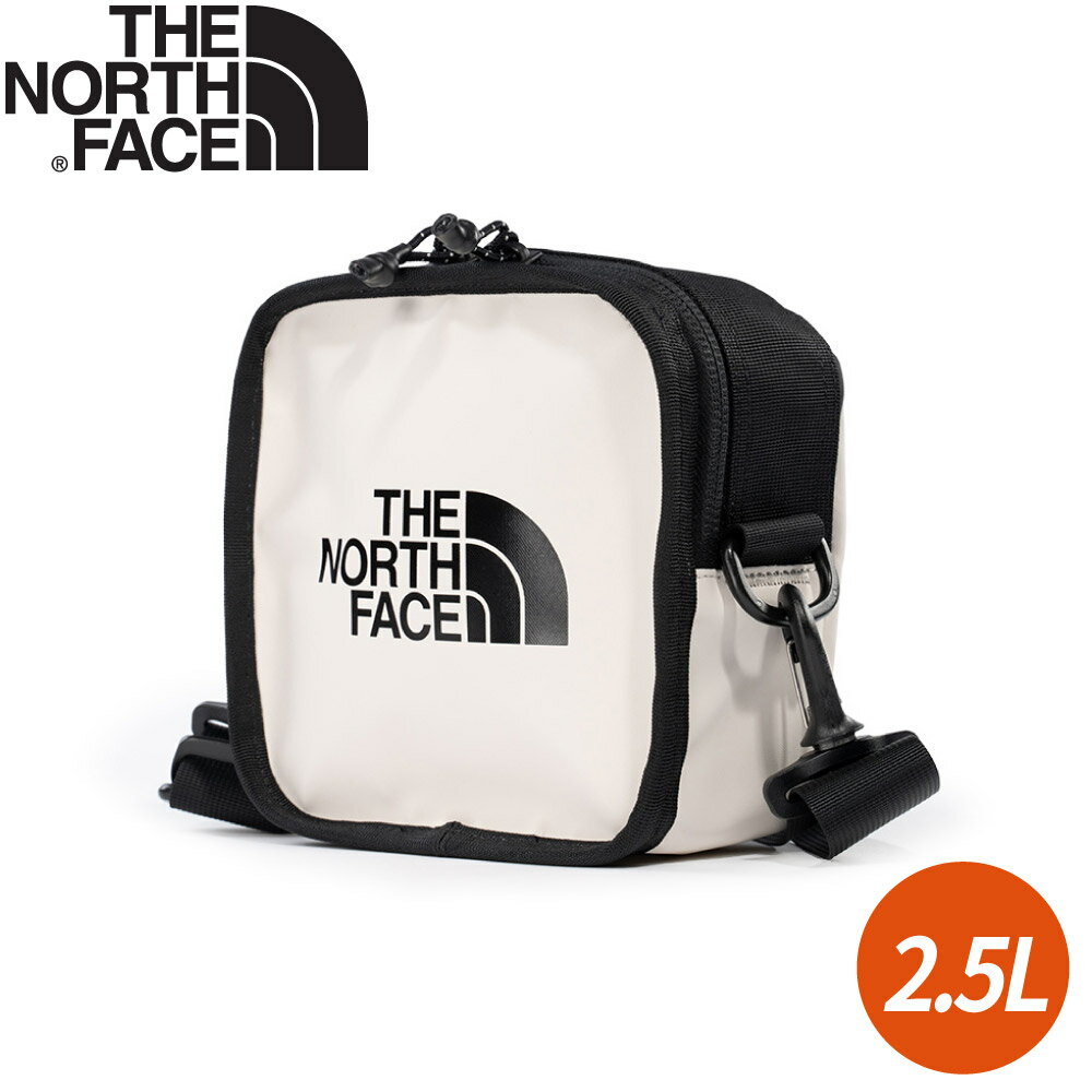 【The North Face EXPLORE BARDU II斜揹包《白》】3VWS/單肩包/側揹包/斜揹包