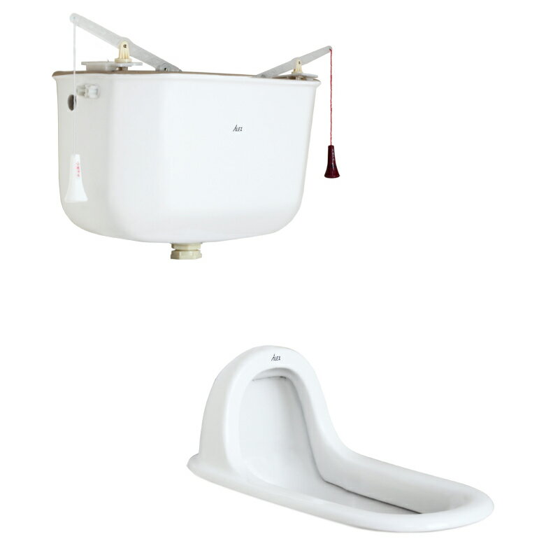 電光二段式高水箱蹲式馬桶白色/ACT5125-B