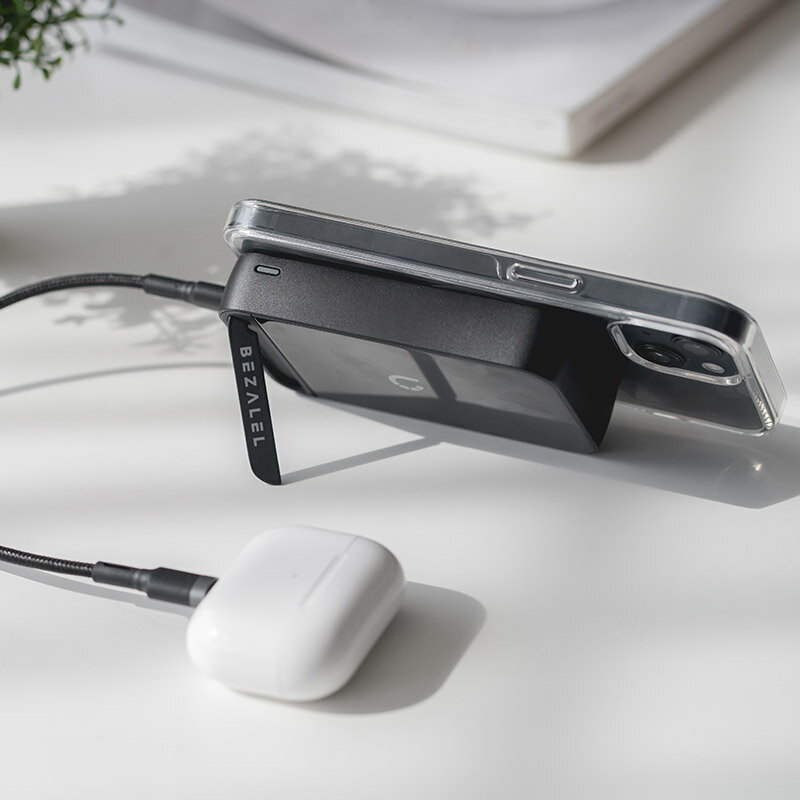 《預購1月底出貨》【BEZALEL 倍加能 】【組合】Prelude XR+XS MagSafe 無線磁吸充電器 10,000mAh 3