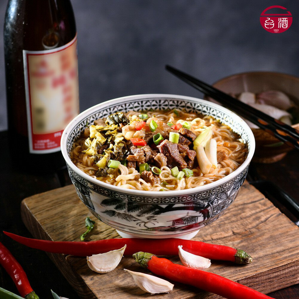 台酒花雕酸菜牛肉麵(碗麵)