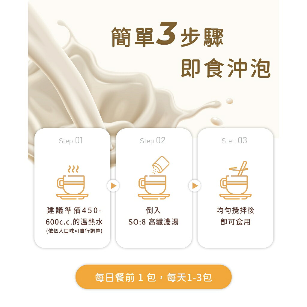 大特價 AQUA C.花漾皙 So:8 高纖濃湯 10包/盒 2