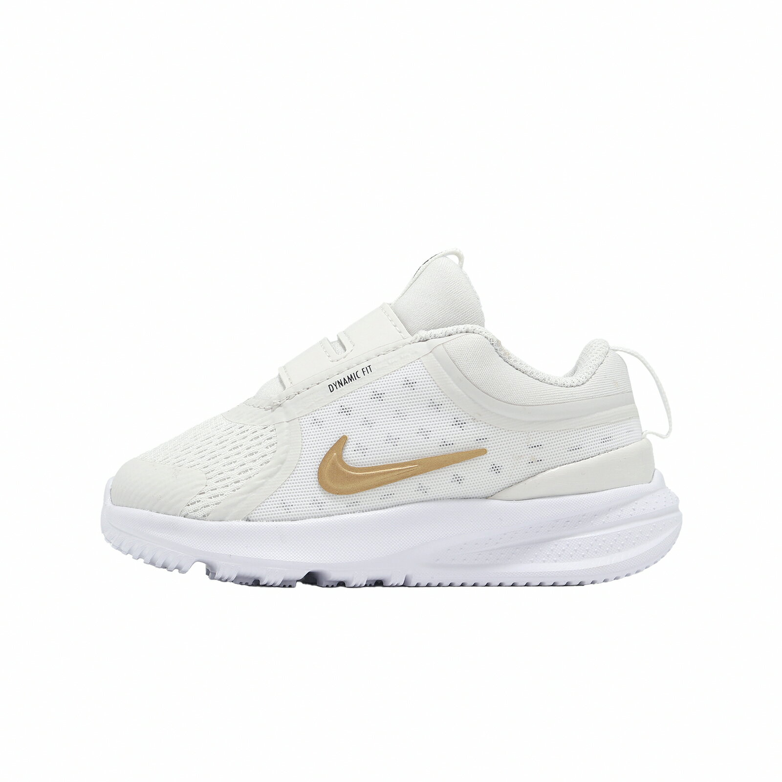 Nike 學步鞋 Star Runner 5 TD 小童鞋 米 白 魔鬼氈 運動鞋