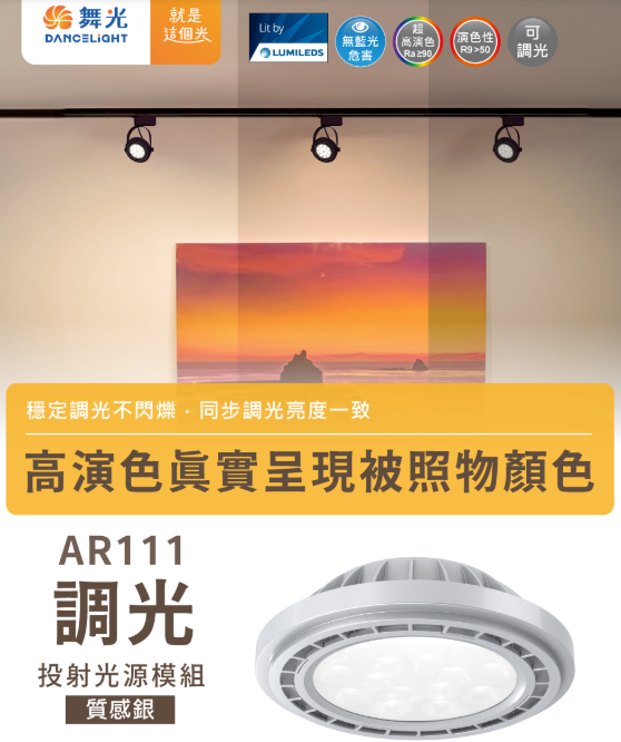 (A Light)附發票 舞光 LED AR 調光燈泡 14W AR111 燈泡 調亮度燈泡 AR111光源 盒燈 2