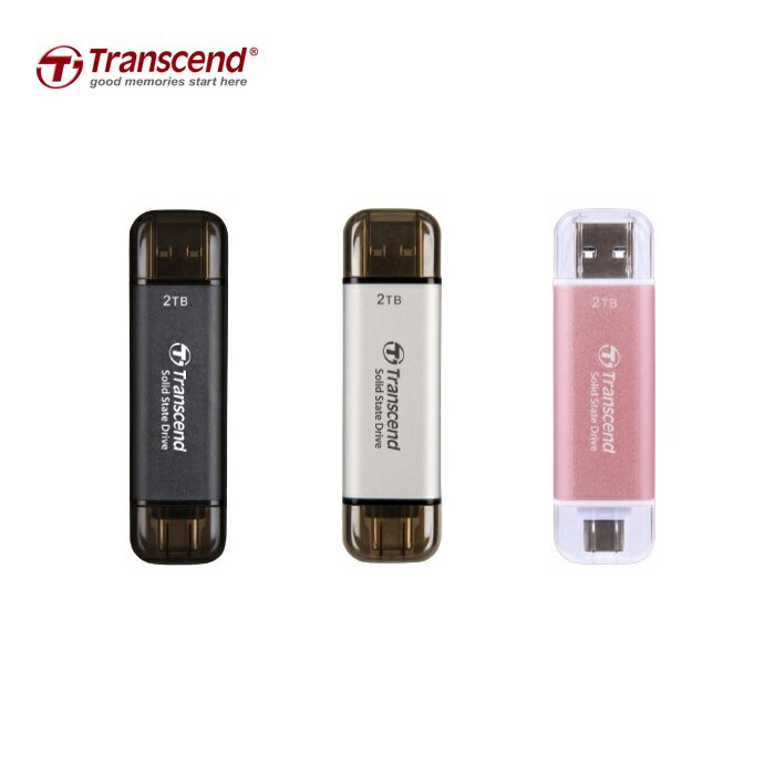 Transcend 創見 ESD310 ESD310C 512G/1TB / 2TB 行動固態硬碟 [富廉網]