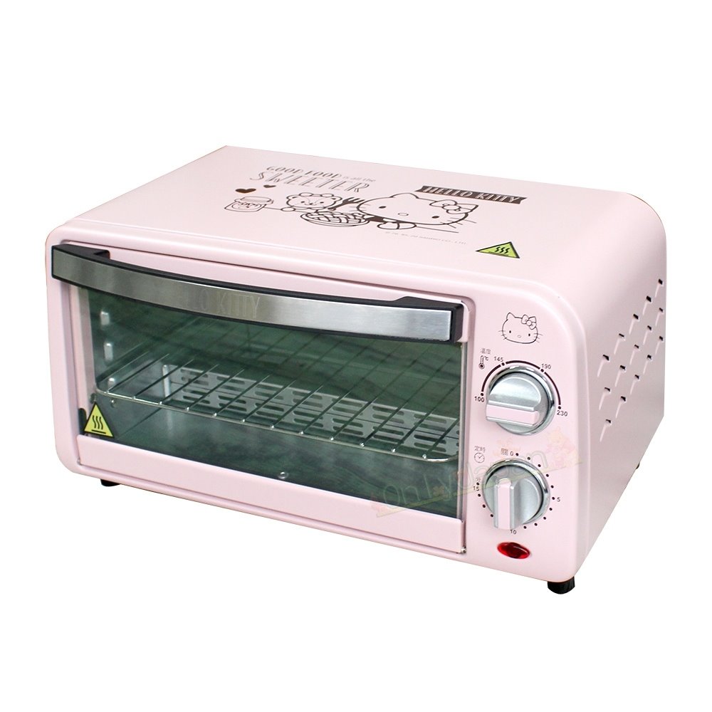真愛日本 電烤箱 凱蒂貓kitty 小熊 烘焙粉 全方位 烤箱 烤爐 烤麵包 烤魚 蛋 蛋糕 烤 魚 4710891160023