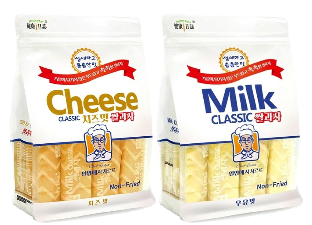 【櫻田町】現貨~韓國 milk classic牛奶/起司/ 米餅 韓國必買 超市