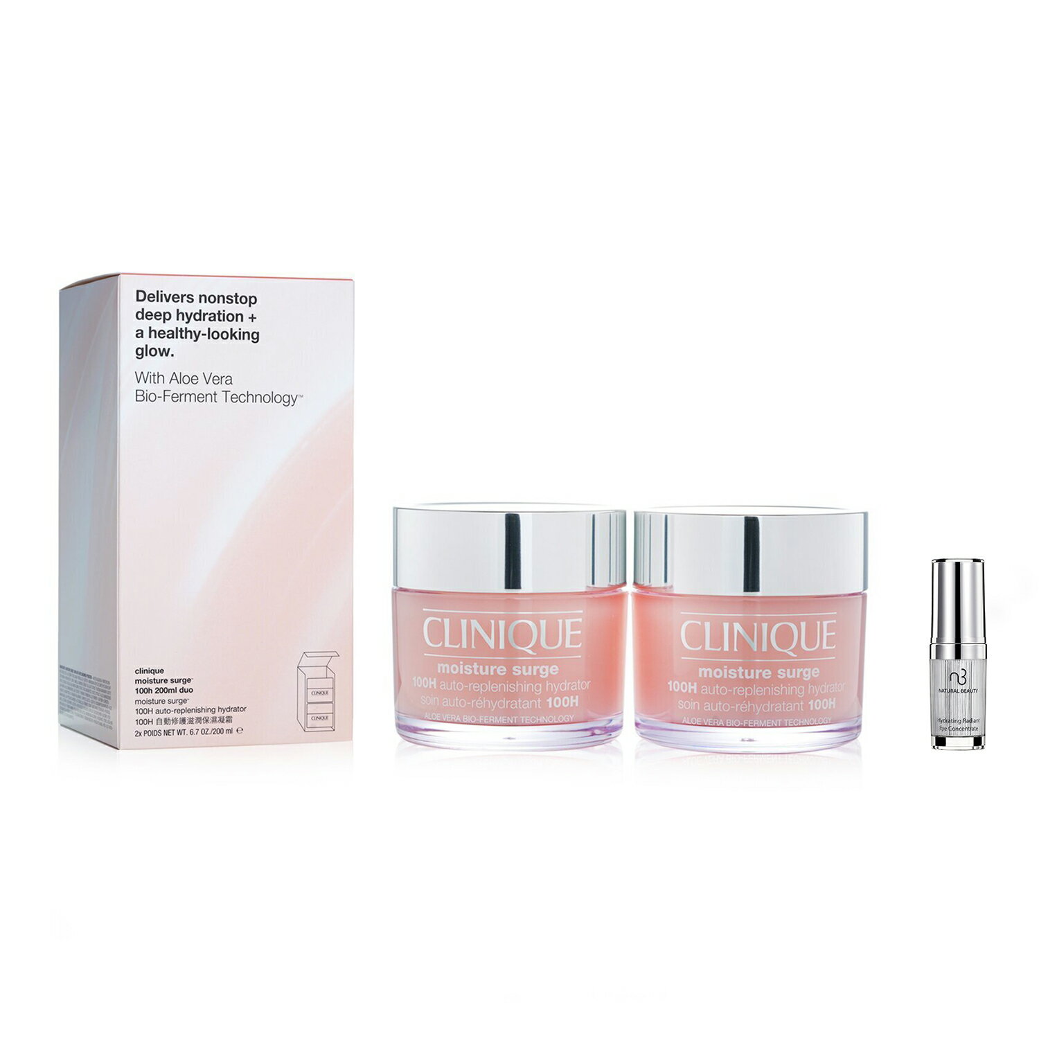 倩碧 Clinique - Charlotte Tilbury Eyes to Mesmerise Long Lasting Easy Colour - # Pillow Talk 7ml X Natural Beauty r-PGA Deep Hydration Moisturizing Cushion Mask (Exp Date: 01/2026) 6x 20ml