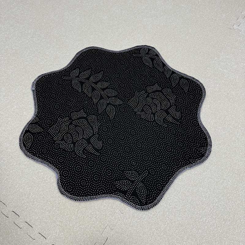 粉色雪花地墊 桌墊 餐墊 粉色聖誕節 網紅拍照超出片 耶誕氛圍感 冰雪奇緣 聖誕樹下的墊子 9