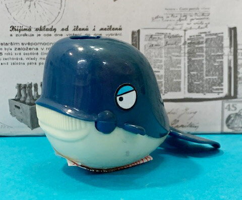 【震撼精品百貨】發條玩具-鯨魚-藍色#15454 震撼日式精品百貨