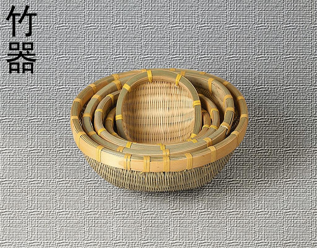 竹器 竹制品 竹筐 竹編 筲箕 竹編製品 竹編籃子 家用 竹子製品