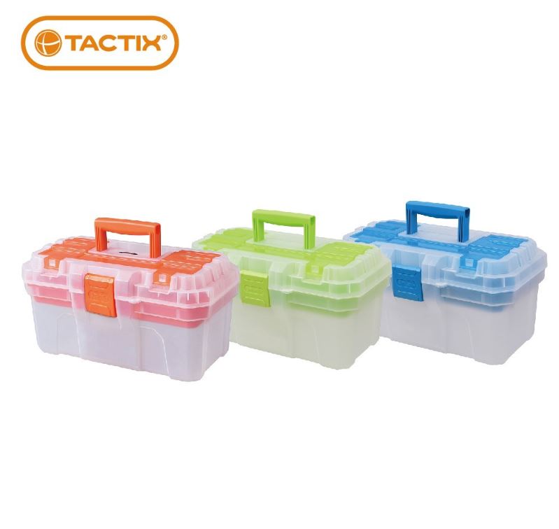 TACTIX TX-0110 三色 輕巧工具箱 16吋 輕巧 小型 工具箱 手提工具箱 手提式 輕便工具箱 便攜工具箱