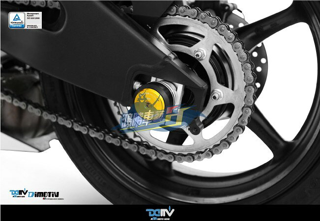 德國Dimotiv 適用YAMAHA雅馬哈 R6 改裝Roll款後輪防摔球組 DMV