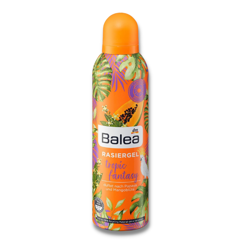 德國 Balea 熱帶果香女性刮鬍凝膠 200ml 熱帶 果香 保濕 凝膠 溫和【心心哈德】現貨 全館499超取免運｜全場下殺★滿額再享折扣