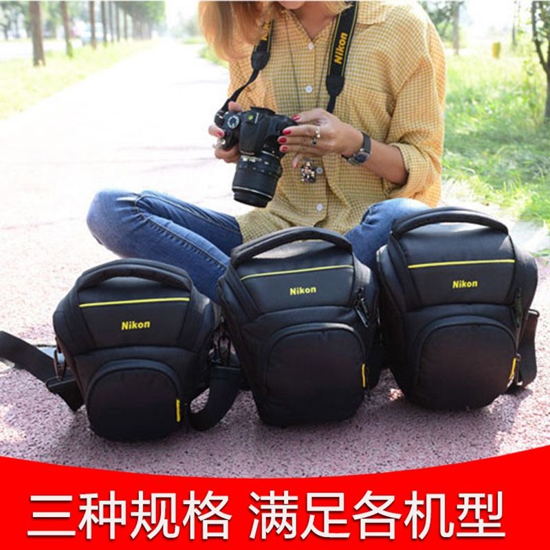 相機背包 專業尼康單反相機包 三角微單肩攝影包 d5300d7100d7200d7000d3400