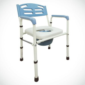 來而康 FZK-4221 鐵製烤漆可折合 便椅
