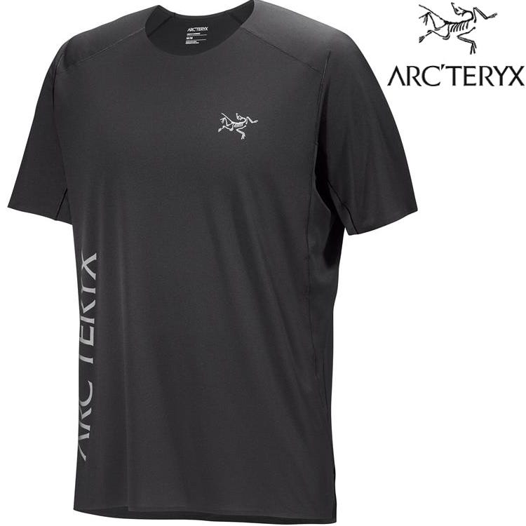 Arcteryx 始祖鳥 Norvan Downword 男款 快乾短袖圓領衫/越野跑步T恤 X000007735 黑 Black