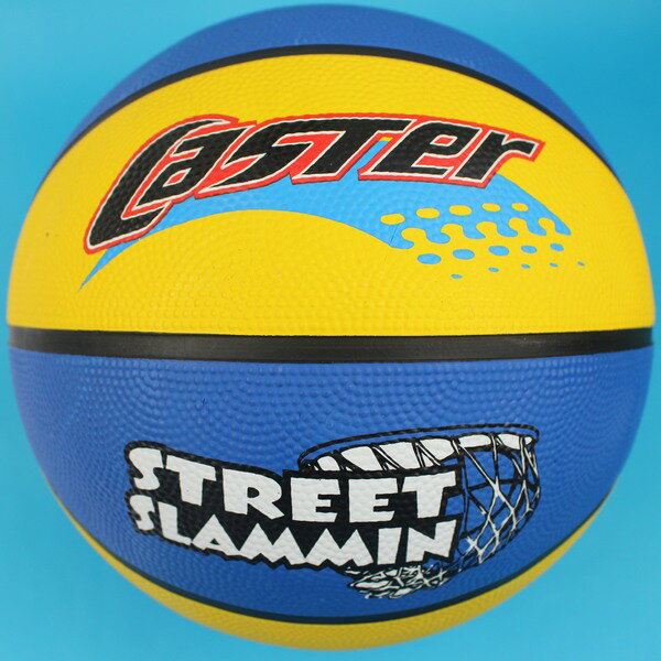 CASTER 彩色籃球 標準7號雙色籃球 /一袋10個入(促250) 彩色7號籃球 -群